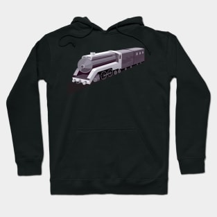 Vintage Steam Engine  Retro Hoodie